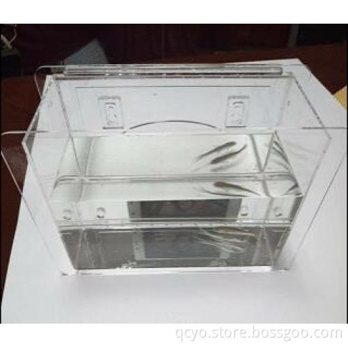 slid cover wall fish tank acrylic small table fish tank